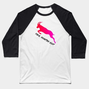 Feral Mountain Goat Baseball T-Shirt